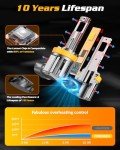 Forenner H11 9005 Bright Fog Light Bulb Set