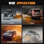 2PCS 70-Inch Waterproof Emergency Strobe Light Strips