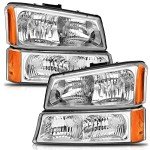 Chevy Silverado Headlight Assembly for 03-06 Models