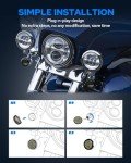 Benlari 1157 LED Motorcycle Turn Signal Bulbs - 2PCS