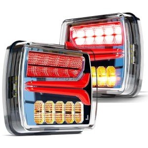 Magnetic Wireless LED Trailer Towing Light Kit - 2 Pack