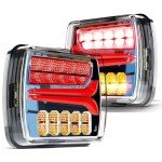Magnetic Wireless LED Trailer Towing Light Kit - 2 Pack