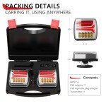 Magnetic Wireless LED Trailer Towing Light Kit - 2 Pack