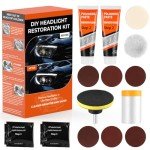 Headlight Restoration Kit for Easy Lens Cleaning