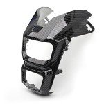 Mokuo Carbon Fiber Motorcycle Headlight Cover for Honda Grom