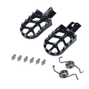 KZLM CNC Motorcycle Foot Pegs for KLR650 & Vstrom