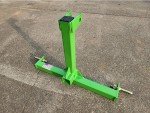 Custom 3-Point Hitch Receiver for Light Tractors