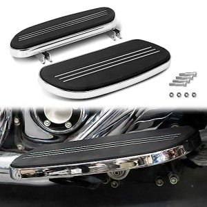 Chrome Driver Footboard for Harley Touring Bikes