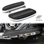 Chrome Driver Footboard for Harley Touring Bikes