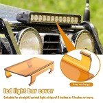 20 Inch Amber Snap-on Lens Cover for Off-Road Lights