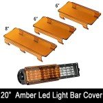 20 Inch Amber Snap-on Lens Cover for Off-Road Lights
