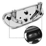 Chrome Driver Footboard for Harley Touring Bikes