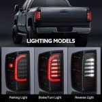 LED Tail Lights for 2014-2019 Chevy/GMC Silverado/Sierra