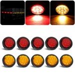 10 Pack of 2-Inch LED Trailer Marker Lights