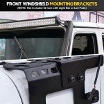 A-Pillar LED Light Bar Mount for Jeep Wrangler & Gladiator