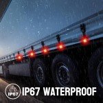 10 Pack of 2-Inch LED Trailer Marker Lights