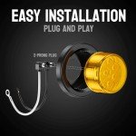 10 Pack of 2-Inch LED Trailer Marker Lights