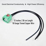 Chrysler Jeep H13 9008 Headlight Connector Set