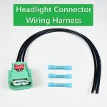 Chrysler Jeep H13 9008 Headlight Connector Set
