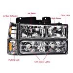CHEDA Headlight Assembly for 1994-1998 Chevy Trucks