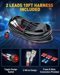 12 Inch 300W LED Light Bar for Offroad Use