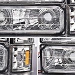 CHEDA Headlight Assembly for 1994-1998 Chevy Trucks