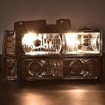 CHEDA Headlight Assembly for 1994-1998 Chevy Trucks