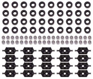 LEGO Wheel and Tire Parts Pack - 100 Pieces
