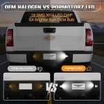 LED License Plate Lights for Chevy & GMC Trucks