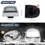 LED License Plate Lights for Chevy & GMC Trucks