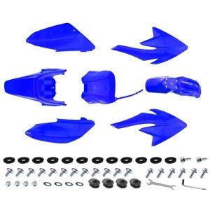 7-Piece Plastic Fender Kit for CRF70 Bikes