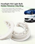Headlight Bulb Holder Clips for Chevy, Dodge, Tesla