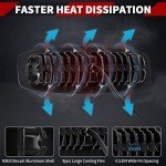 YITAMOTOR 2PC 7" LED Light Bar Pods