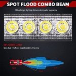 YITAMOTOR 2PC 7" LED Light Bar Pods