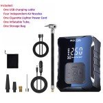 Portable Tire Inflator with Digital Pressure Gauge