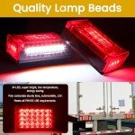 LED Trailer Light Kit with 25ft Wiring Harness