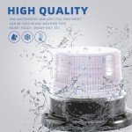 White LED Beacon Light with Magnetic Base