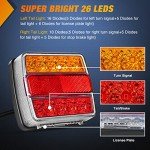 Magnetic LED Trailer Towing Light Kit 24ft