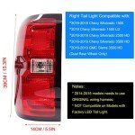 Left Tail Light Assembly for 2016-2018 Chevy Silverado