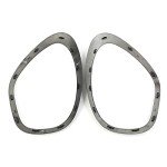 Glossy Black Headlight Covers for BMW Mini Cooper