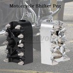 CNC Chrome Motorcycle Shift Pegs for Harley