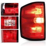Left Tail Light Assembly for 2016-2018 Chevy Silverado