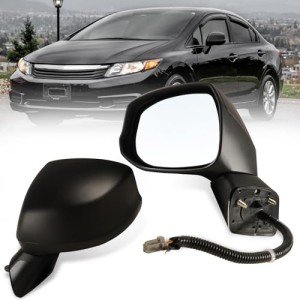 Honda Civic Left Side Mirror (2012-2015)