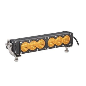 10" Off-Road LED Light Bar - Amber Flood Beam