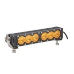 10" Off-Road LED Light Bar - Amber Flood Beam