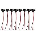 Partsam 8X 3-Prong Trailer Light Harness
