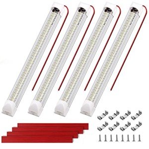 RVZONE 12V LED Light Bar – 4 Pack