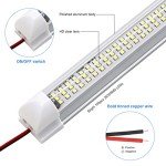 RVZONE 12V LED Light Bar – 4 Pack