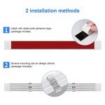 RVZONE 12V LED Light Bar – 4 Pack