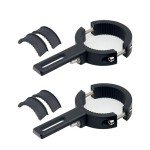 Motorcycle Spotlight Mount Brackets for 1.5"-2.36" Roll Bars